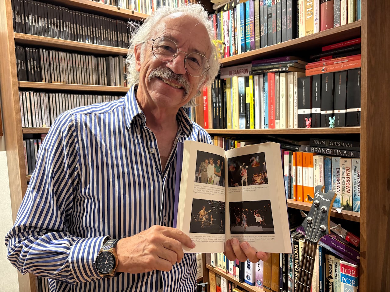 La Rapsodia de Queen, la historia de la legendaria banda inglesa, por Manolo Bellon.