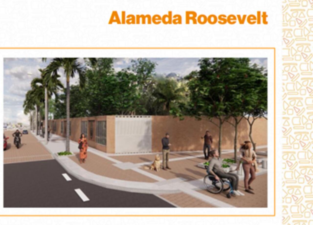 El valor de la obra de Alameda Roosvelt está estimado sobre los 33.651 millones de pesos.