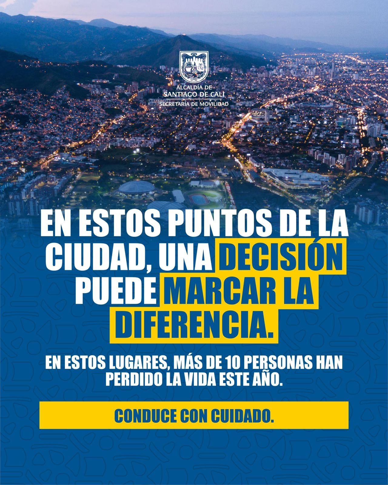 Estos son los sectores con mayores siniestros viales en 2025.