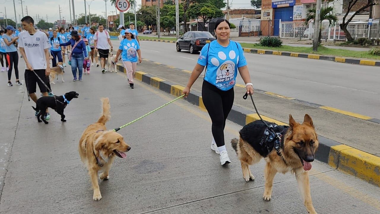 Ladridos por la Paz en Cali deja un mensaje claro: adoptar es un acto de amor.