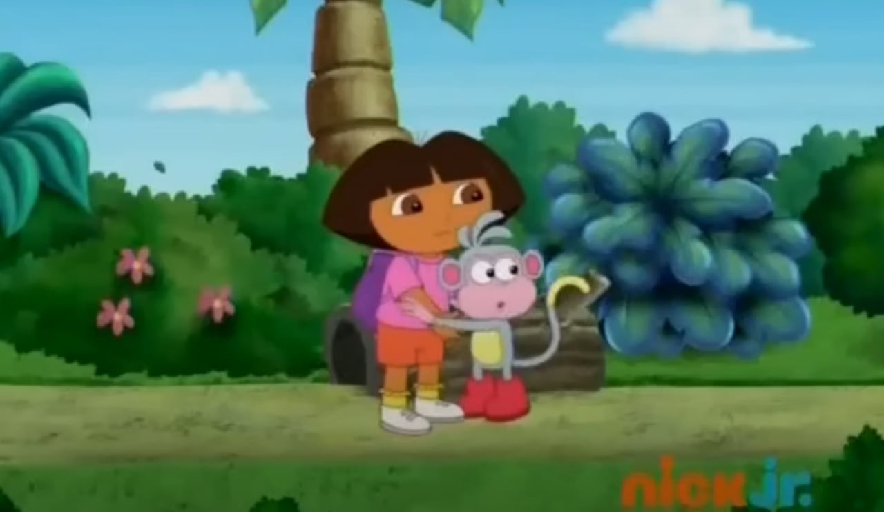 La protagonista en compañía de su mejor amigo, Botas.