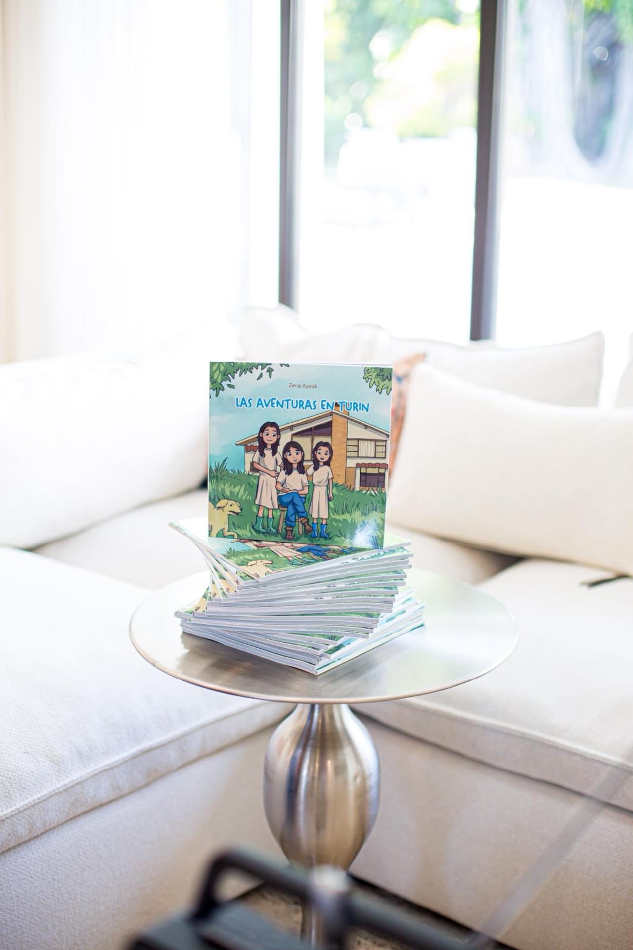 Zena Ayoub es la autora del libro Las Aventuras de Turín.