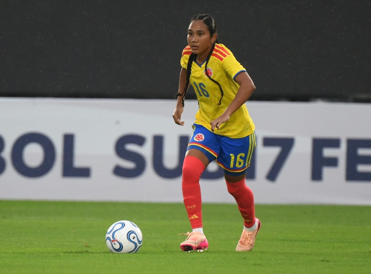 Así se vivió el compromiso entre Colombia y Argentina en la fase de grupos del torneo Conmebol Femenino Sub-17.