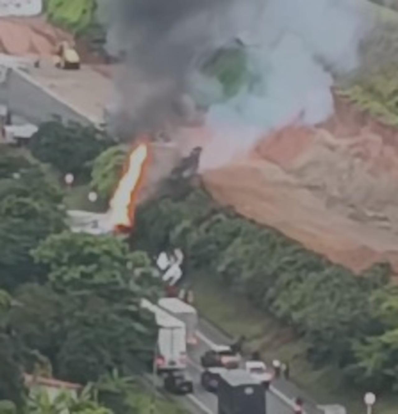 La mortal emergencia sucedió en las primeras horas de la mañana de este martes 27 de enero, indicaron los testigos. vvvvvvv