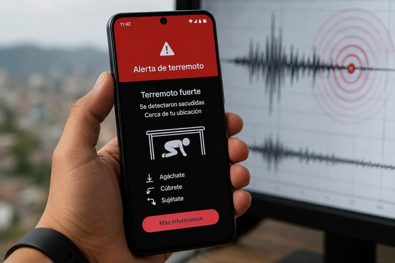 Aunque los iPhone no cuentan con el sistema sísmico de Google, sí permiten recibir alertas de emergencia y notificaciones mediante aplicaciones especializadas.