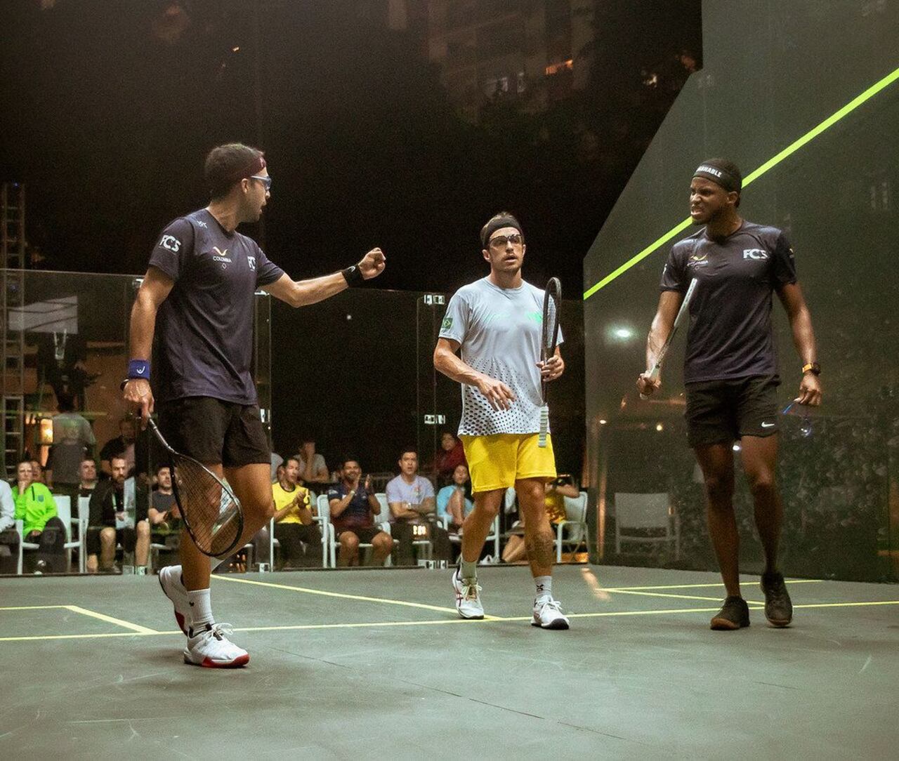 A nivel profesional, Ronald Palomino suma 8 títulos. Con la Selección Colombia se ha colgado en diez ocasiones las medallas de oro en suramericanos, panamericanos, bolivarianos.