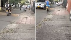 La comunidad asegura que buses, camiones, ambulancias y motos ingresan en sentido contrario desde el paso a Santa Elena, especialmente en horas pico.