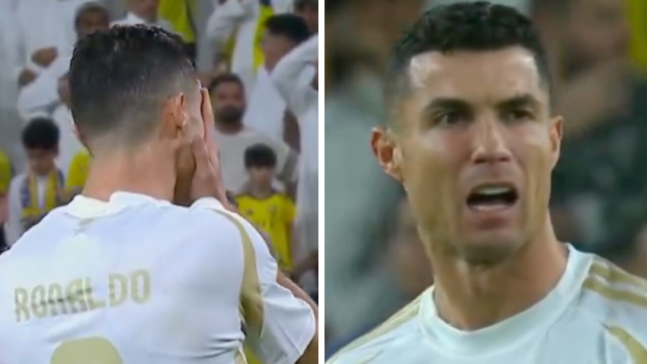 Cristiano Ronaldo pudo empatar el partido en el último minuto