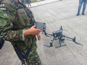 Militares de Colombia en la ciudad de Popayán