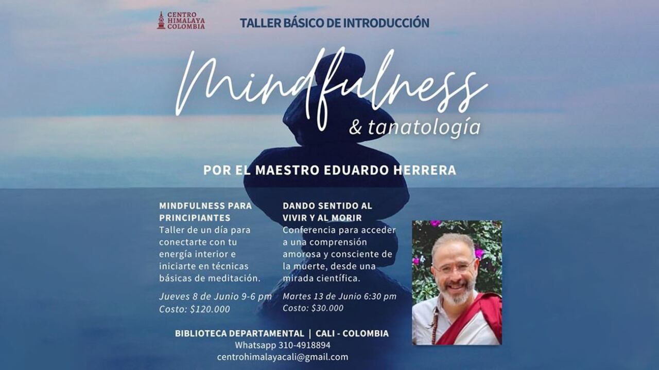 Estar atentos de lo que pasa en el presente y dejar las preocupaciones del pasado o futuro, es un ejercicio de meditación consciente que el maestro Eduardo Herrera brindará a los caleños.