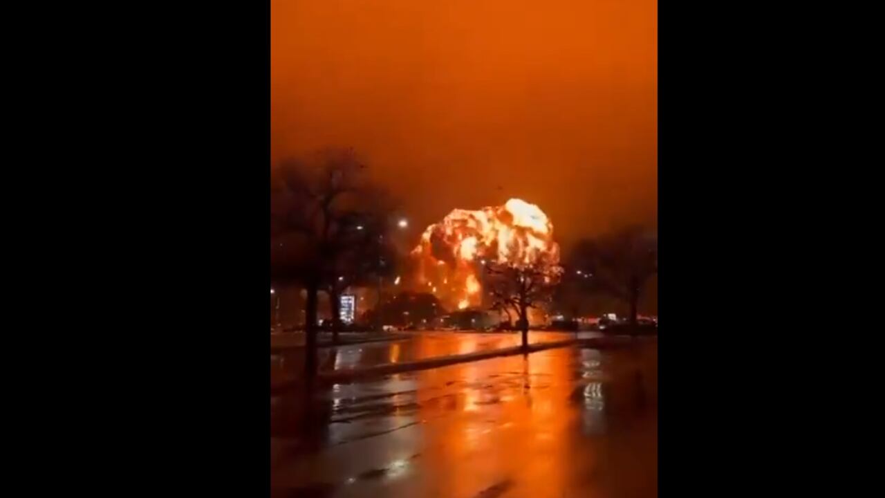 Accidente de avión en Filadelfia.