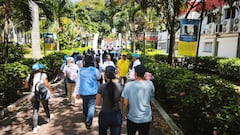 Centro de acopio, Escuela Nacional del Deporte, evacuado por réplica del sismo este martes, 11 de agosto.