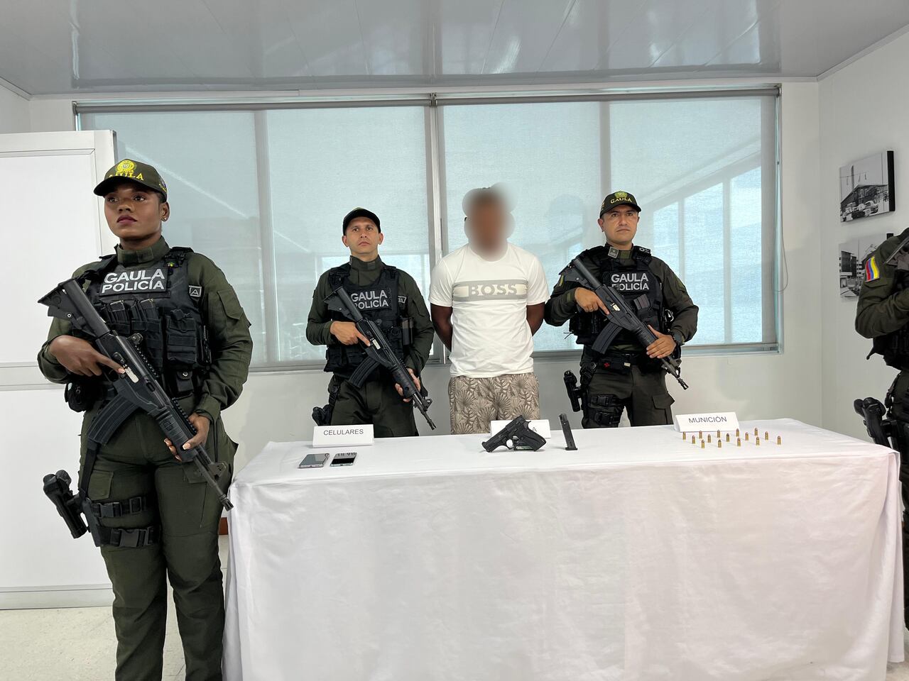 Alias JF fue presentado por las autoridades durante la mañana de este sábado 21 de junio.