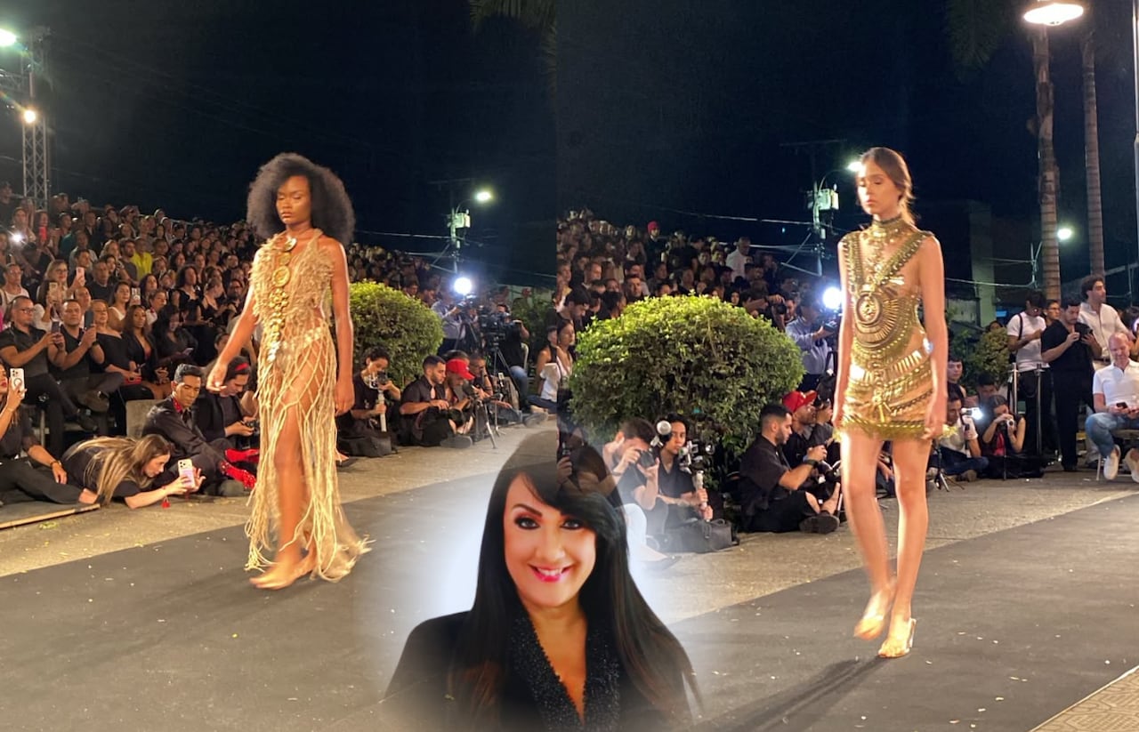 Giannina Azar elevó la temperatura de la pasarela con una propuesta Spring-Summer inspirada en la riqueza ancestral.