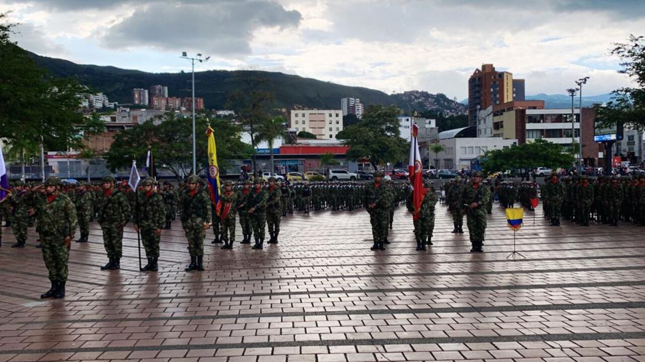 Miembros de la Tercera Brigada adelantan operaciones contra el narcotráfico en el Valle del Cauca.