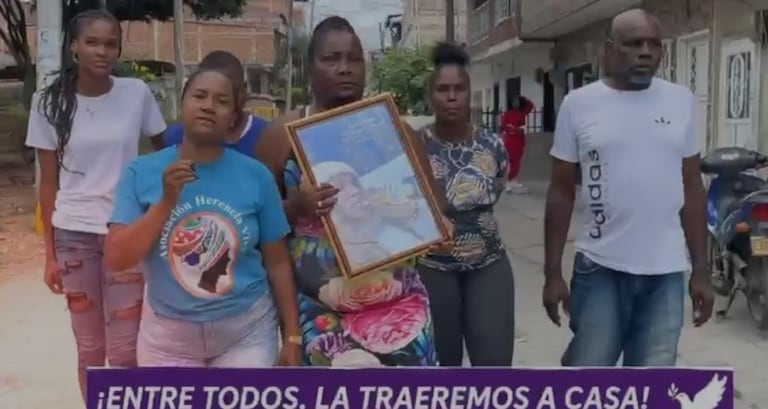 Líderes sociales y comunitarios invitaron a autoridades, organizaciones y ciudadanía en general a sumarse a la campaña humanitaria que busca hacer posible la repatriación del cuerpo de Silvia Lorena Caicedo desde el exterior hasta Colombia.