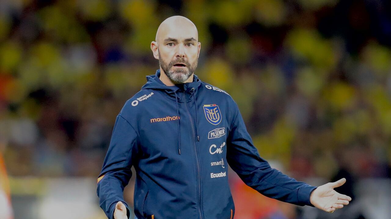 Félix Sánchez, entrenador de Ecuador.