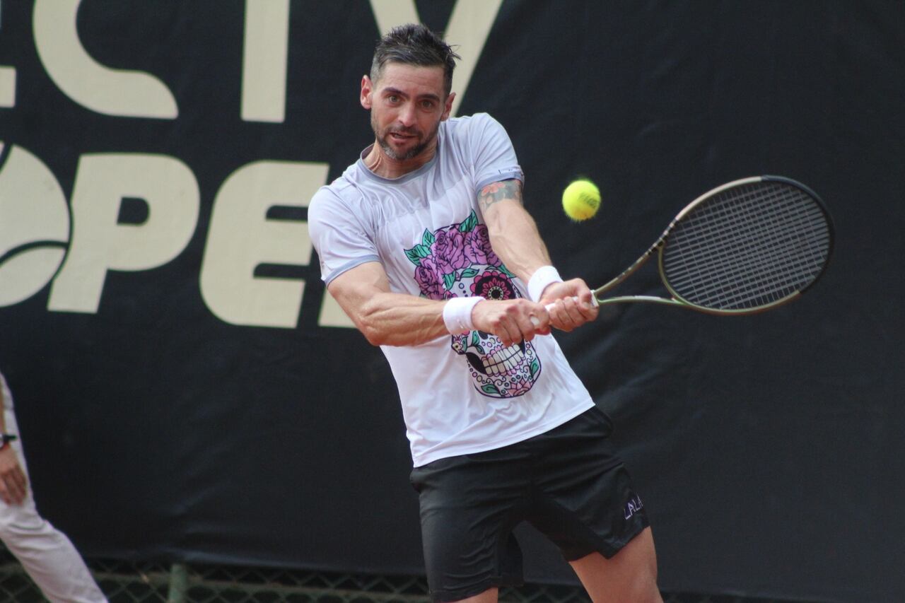 Guido Andreozzi, tenista argentino en el DirecTV Open de Cali.