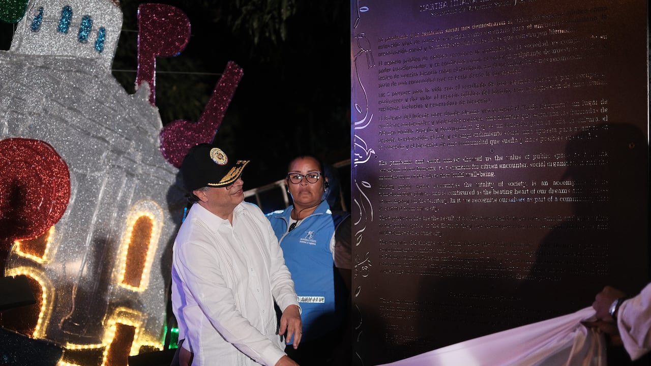 El Presidente acompañó la inauguración del Bulevar del Oriente en la noche de este miércoles, 13 de diciembre.