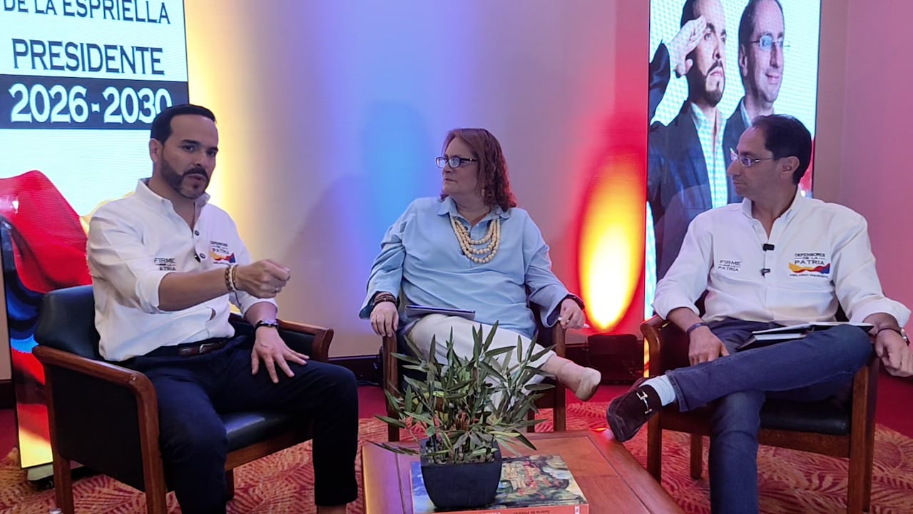 José Manuel Restrepo fórmula vicepresidencial de Abelardo de la Espriella en entrevista con Vicky Perea directora de El País