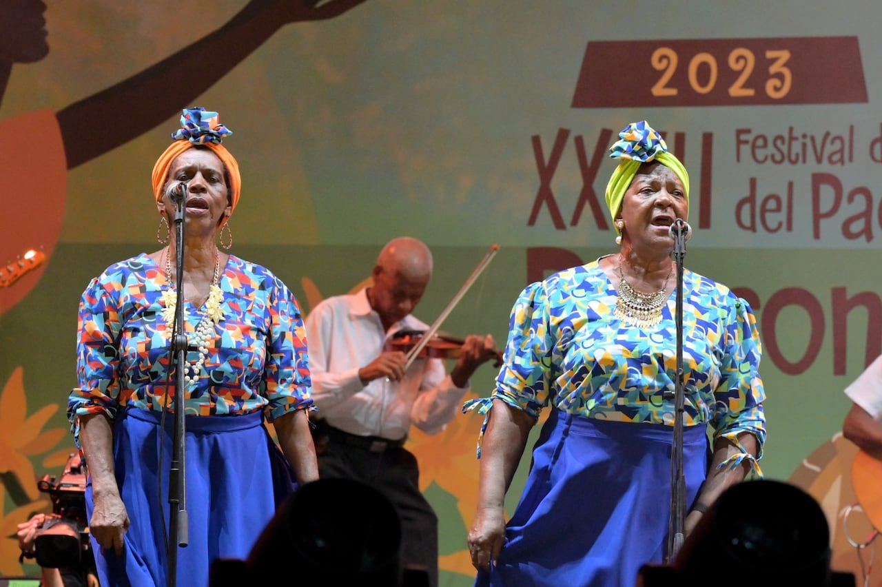 Las Cantaoras del Patía es uno de los grupos de mayor trayectoria y reconocimiento en el Festival de Música Petronio Álvarez.