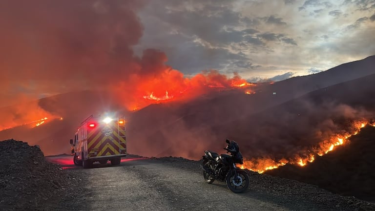 Las imágenes fueron publicadas en redes sociales