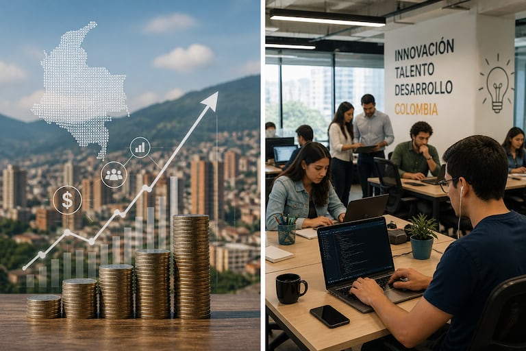 La industria digital en Colombia alcanzó ventas por $61,7 billones en 2024, según cifras del sector.