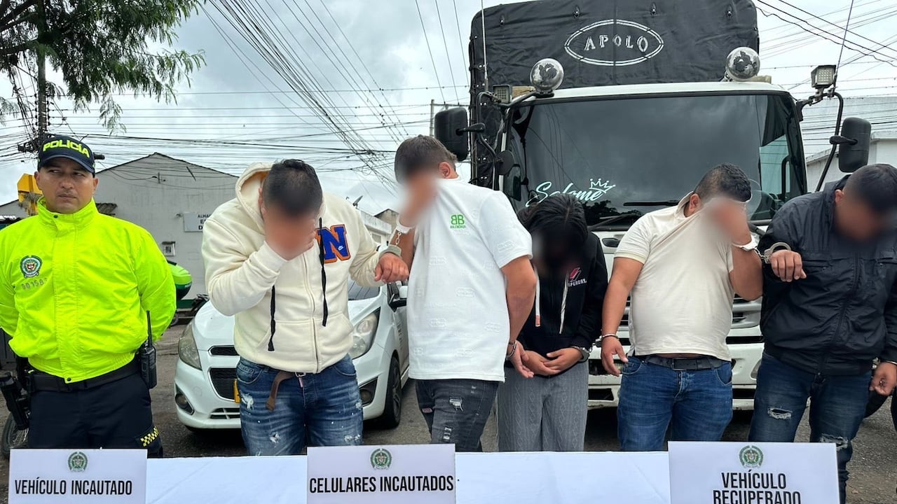 Plan candado permitió capturar a seis presuntos asaltantes de camión en Huila