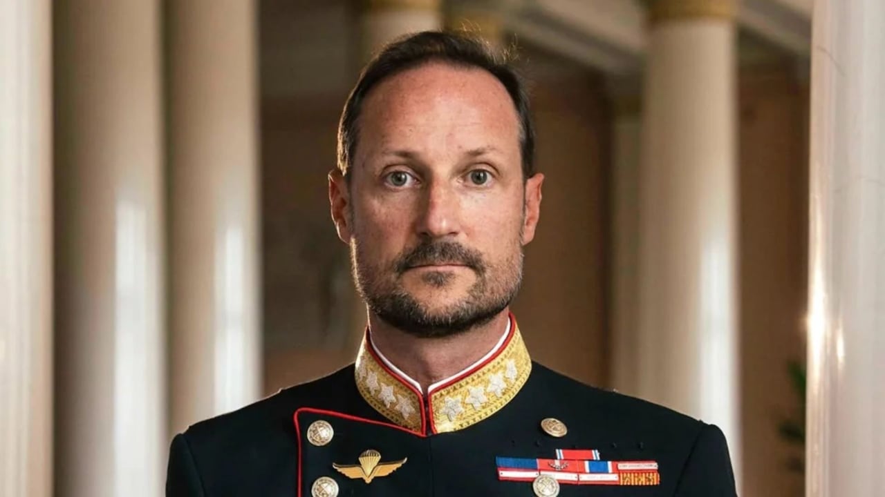 Rey Haakon VIII de Noruega.