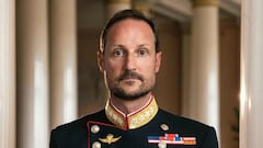 Rey Haakon VIII de Noruega.