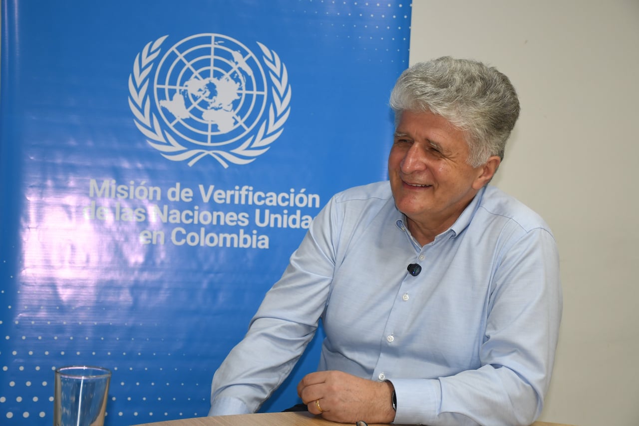 Miroslav Jenca. Representante Espeical y Jefe de la Mision de Verificación de las Naciones Unidass en Colombia