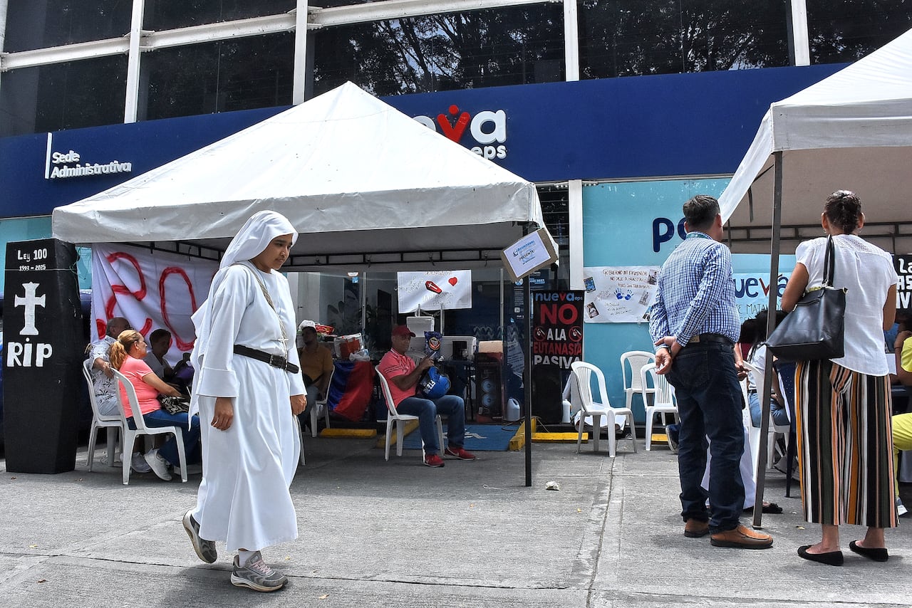 Protestas Usuarios Nueva EPS