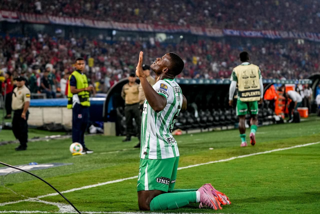 Imagen del partido de vuelta de la final de la Copa Colombia 2025, entre Independiente Medellín Atlético Nacional.