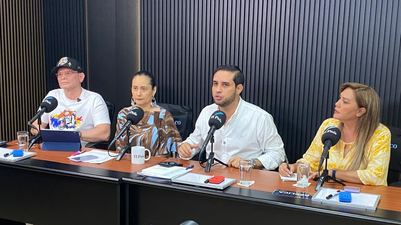 Las figuras políticas debatieron sobre las propuestas de Abelardo de la Espriella, Rafael Rodríguez y María del Carmen Londoño.