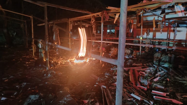 Hostigamiento armado en el sur del Cesar.