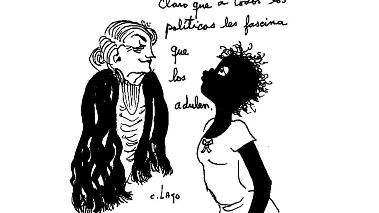 Caricatura de Nieves, 25 de febrero de 2025.