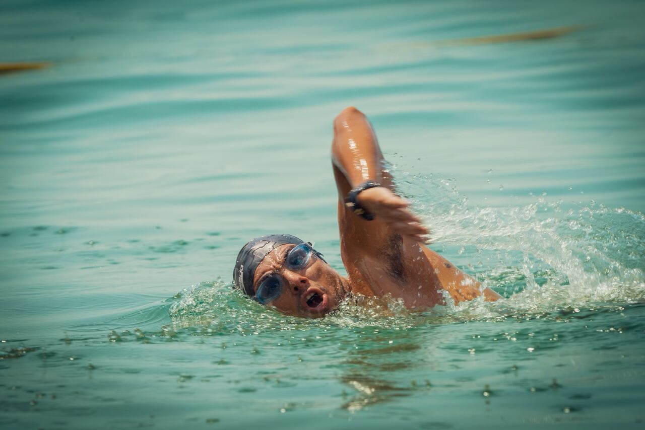 Jorge Iván del Valle es nadador de aguas abiertas nacido en Tuluá.