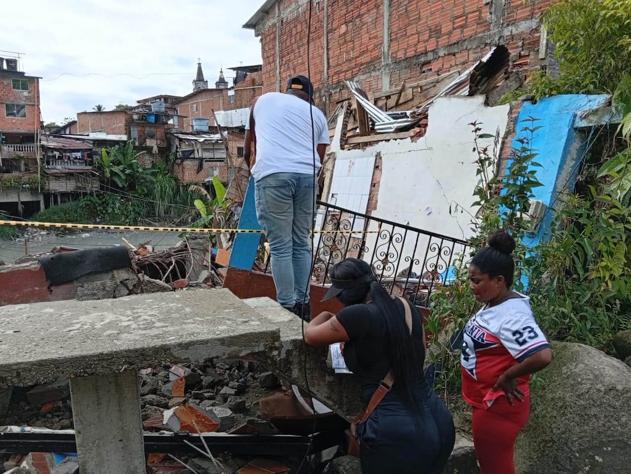 Istmina fue uno de los municipios del Chocó más afectados por el terremoto del 10 de agosto.