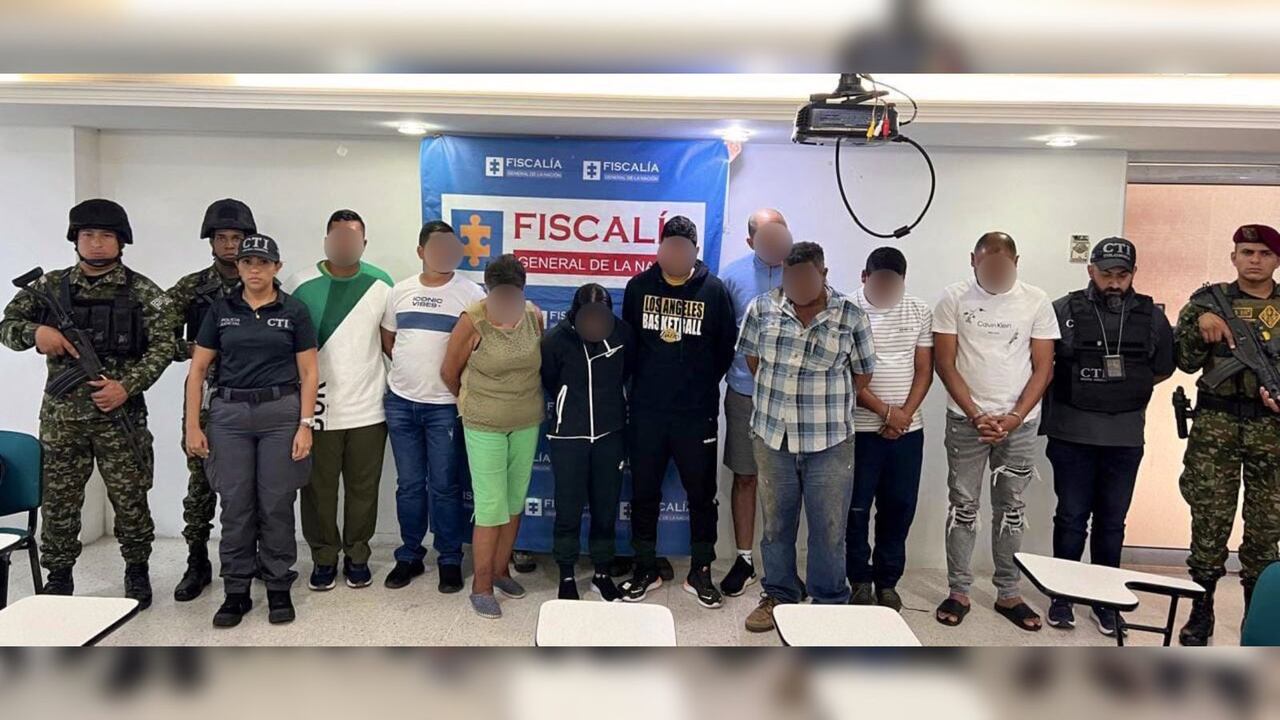 Fueron capturadas 9 integrantes de una organización criminal transnacional que traficaban estupefacientes del Valle del Cauca hasta Europa.