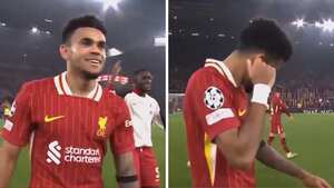 A Luis Díaz el estadio del Liverpool le hizo emocionante cántico