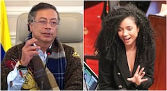 Gustavo Petro y Juliana Guerrero