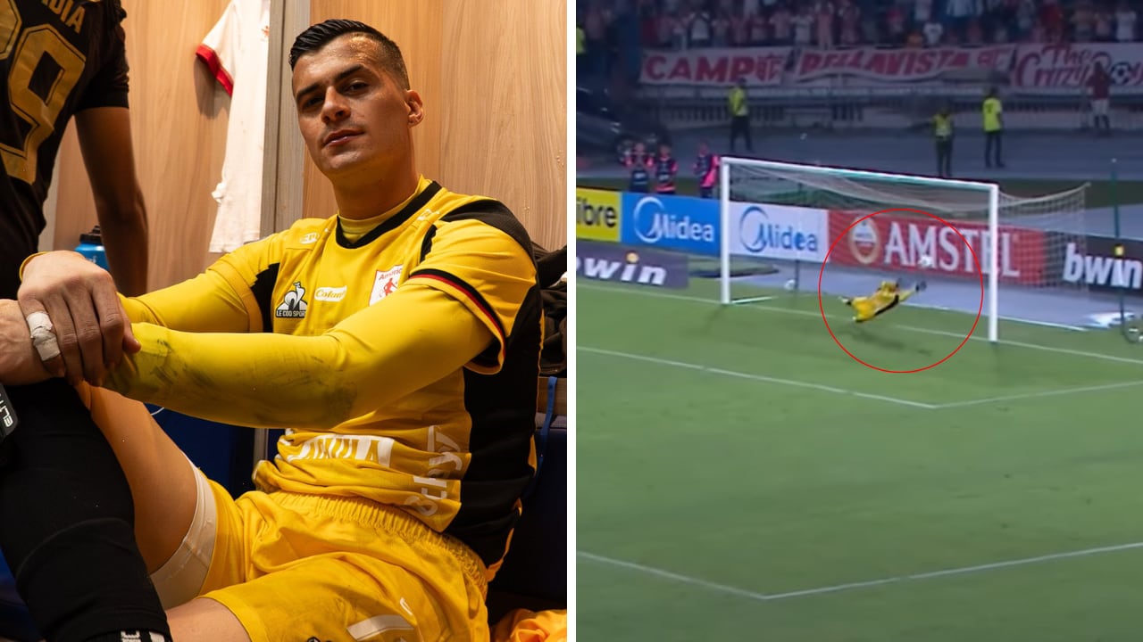 Jorge Soto, portero titular de América y figura en Sudamericana