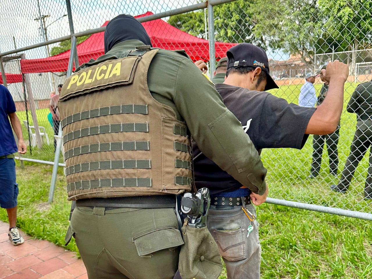 Operación de seguridad en la Comuna 3 de Palmira