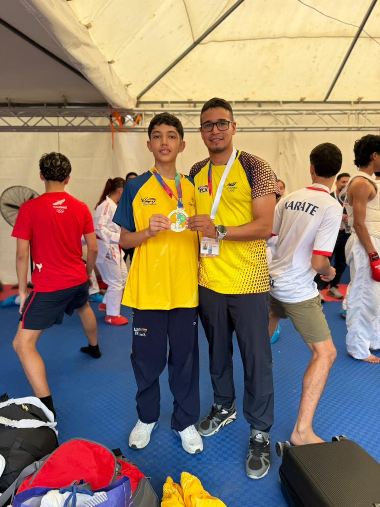 Sebastián Toledo obtuvo la medalla de plata en la categoría Sub-21 (-67 kg), consolidando una destacada participación de los deportistas caucanos en el certamen continental.