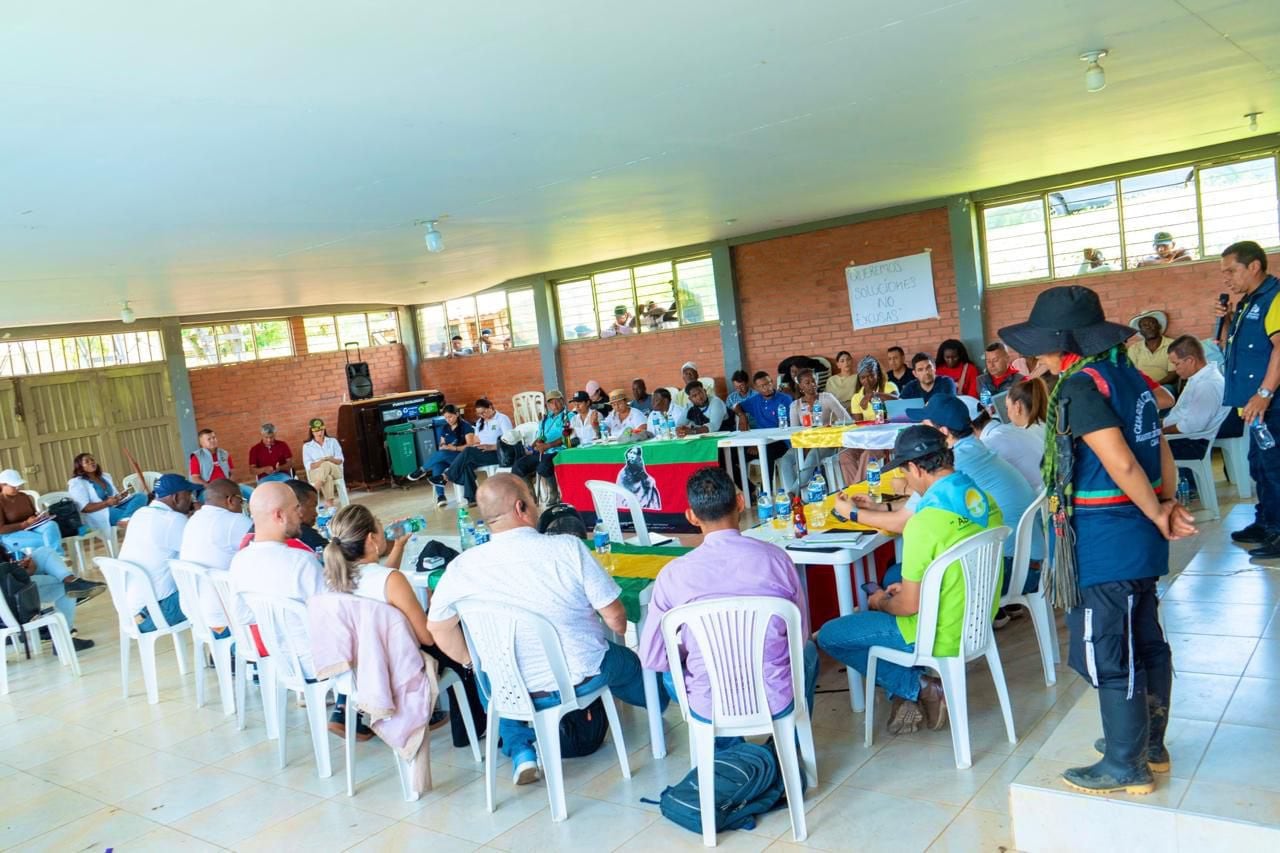 El Gobierno departamental aseguró que ha desplegado todos los esfuerzos institucionales necesarios para mantener los espacios de concertación con las comunidades, en busca de soluciones dialogadas a las problemáticas en el territorio.