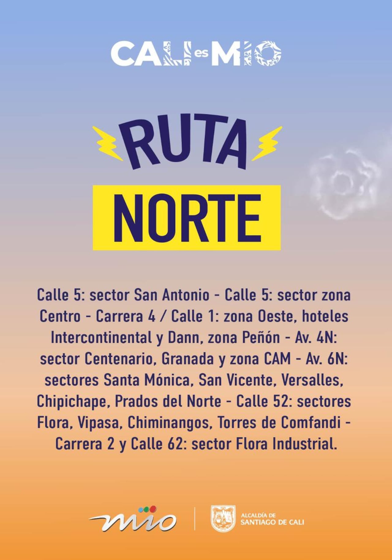 Rutas del MIO para concierto de J Balvin