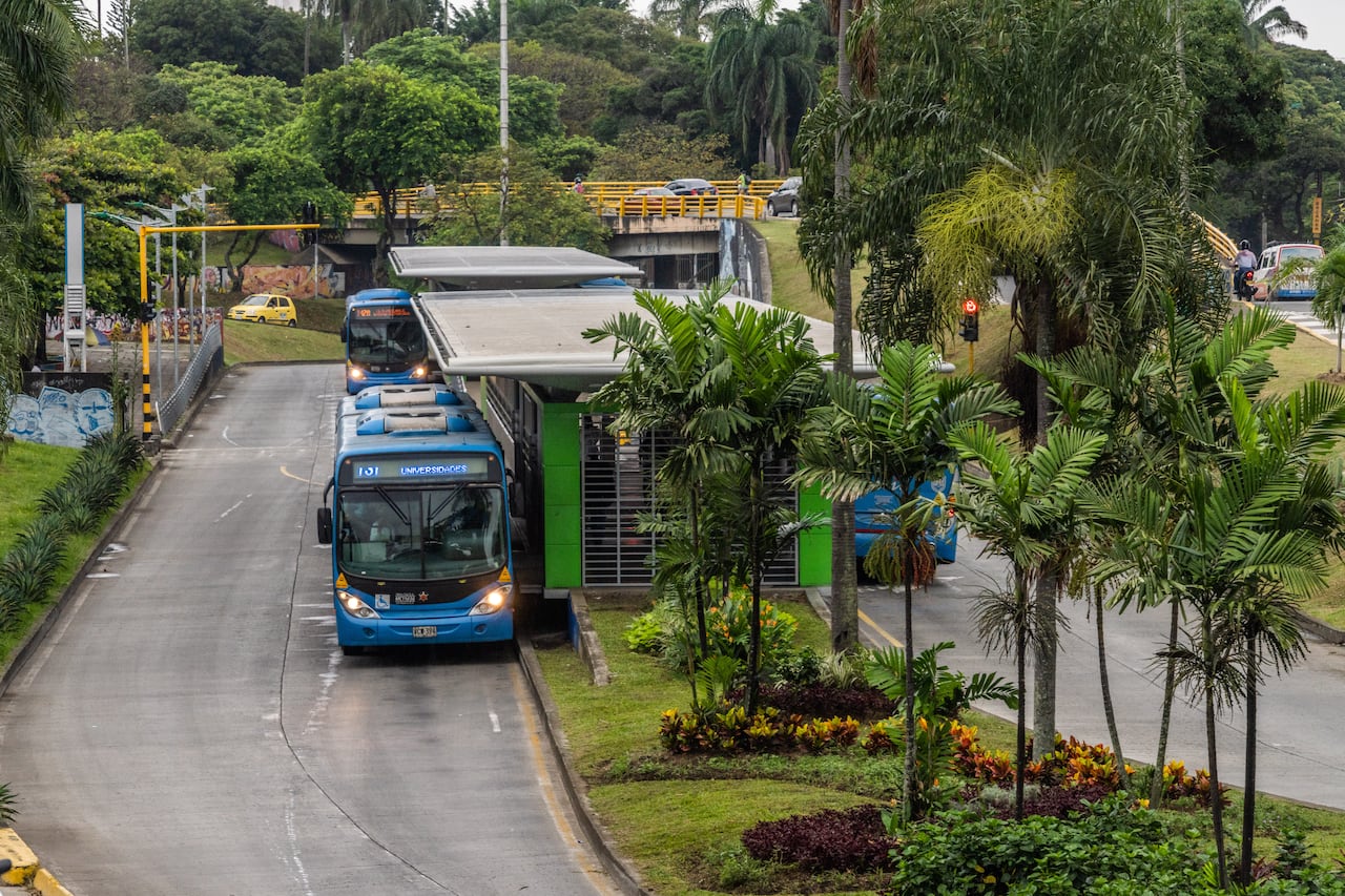 Masivo Integrado de Occidente Sistema de Transporte buses de Cali.