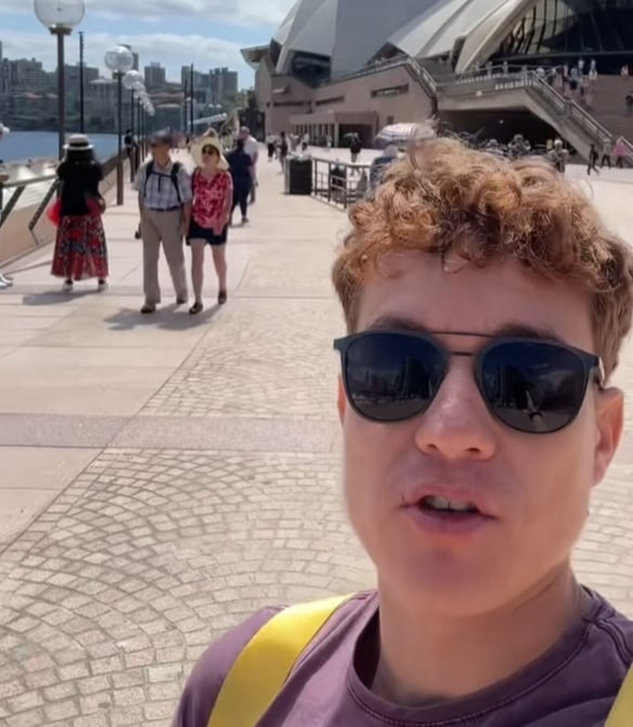 @elgingerboy, joven colombiano, contó lo que implica trabajar en la Terminal Internacional de Cruceros de Brisbane (BICT), Australia.