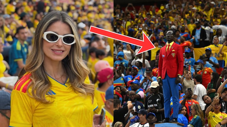 Cristina Hurtado habló del famoso hincha de la República del Congo.