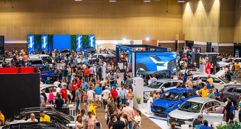 La edición de Expomotor 2026 tiene lugar en el Centro de Eventos Valle del Pacífico.